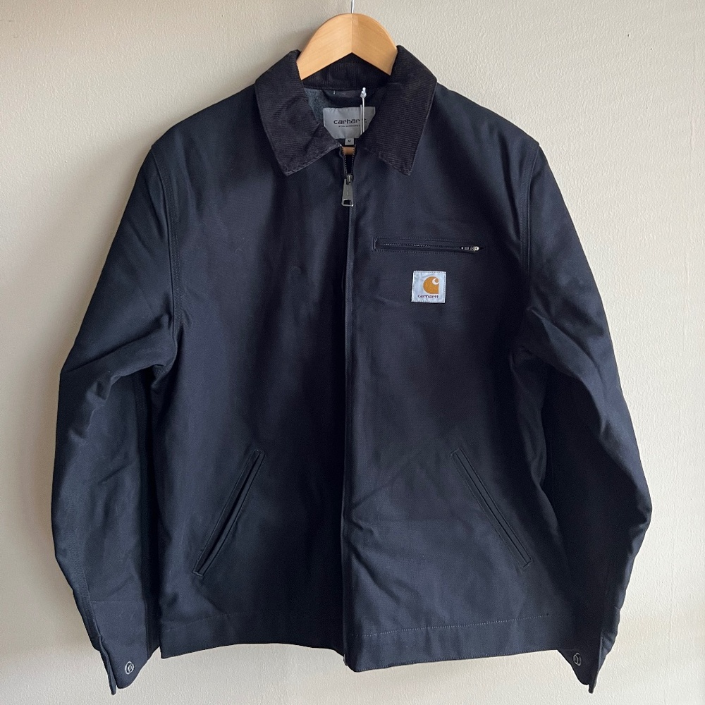 NWT Carhartt WIP Black/Black Detroit Jacket